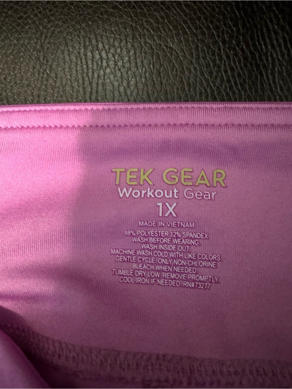 tek gear Pink Workout Capris - 1X
